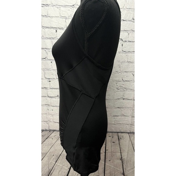 Athleta Womens Stealth Racerback Sculptek Tank Size Small Black - Picture 2 of 8